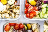 Meal Prep Chicken Souvlaki Bowls