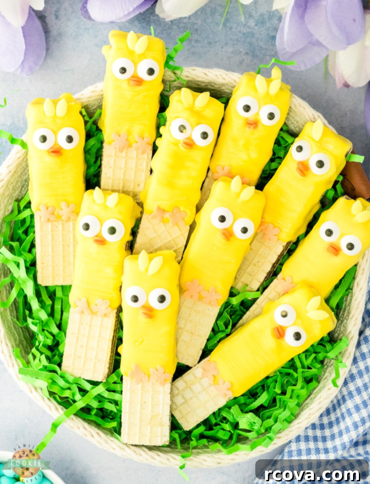 Simple No-Bake Easter Chick Treats 1 featured 17157