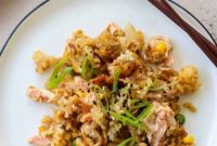Effortless One-Pan Salmon Fried Rice