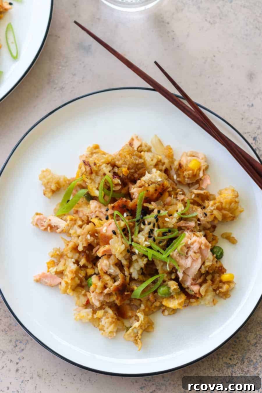 Effortless One-Pan Salmon Fried Rice 57 featured 17186