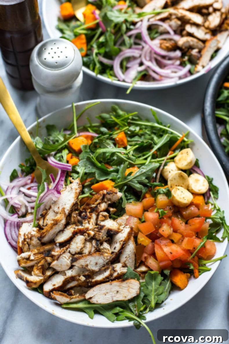Chargrilled Chicken and Peppery Arugula Salad 1 featured 17257