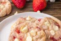 Luscious Strawberry Cookies