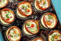 On-the-Go Turkey Bacon Egg White Muffins