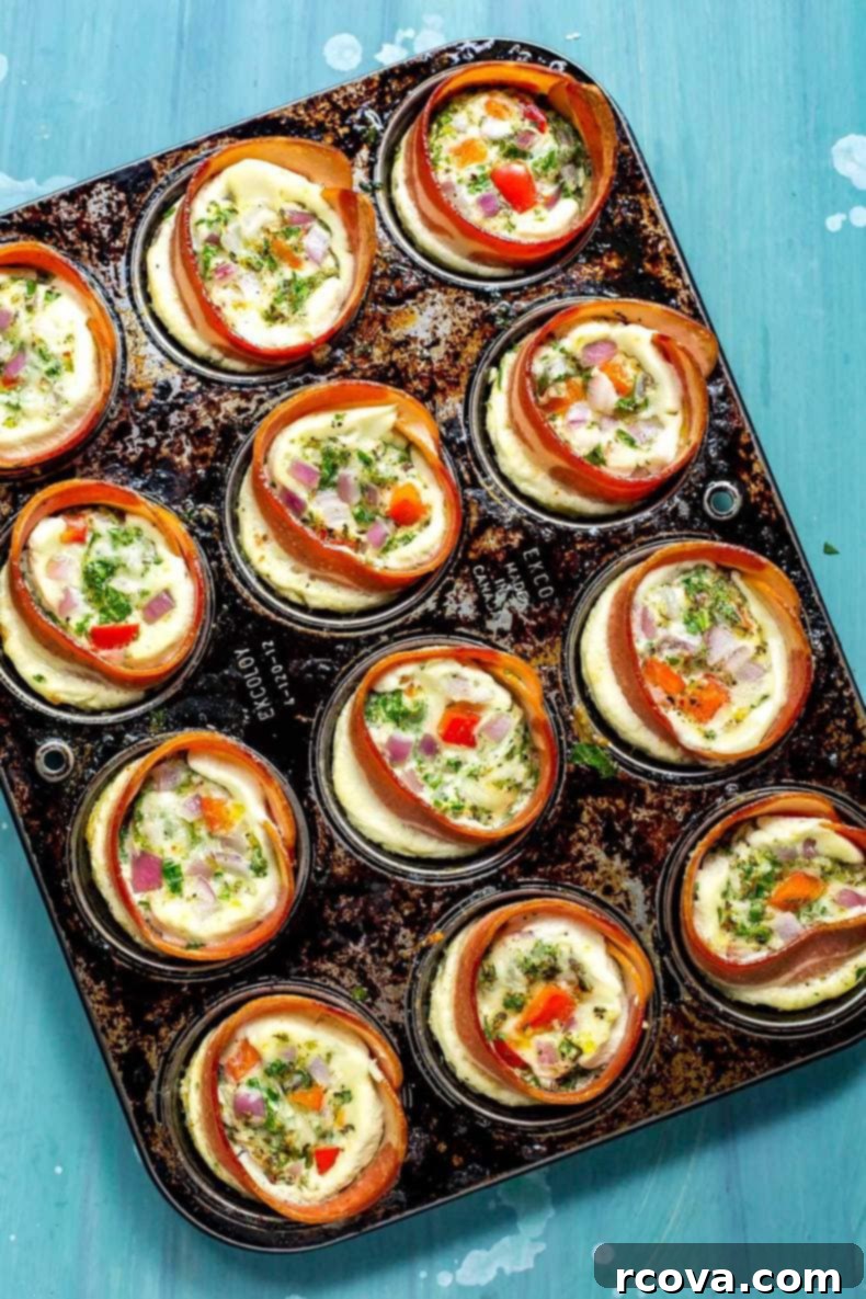 On-the-Go Turkey Bacon Egg White Muffins 1 featured 18211