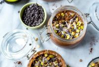 Decadent Chocolate Avocado Overnight Oats