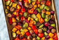 Sheet Pan Roasted Sausage and Vegetables