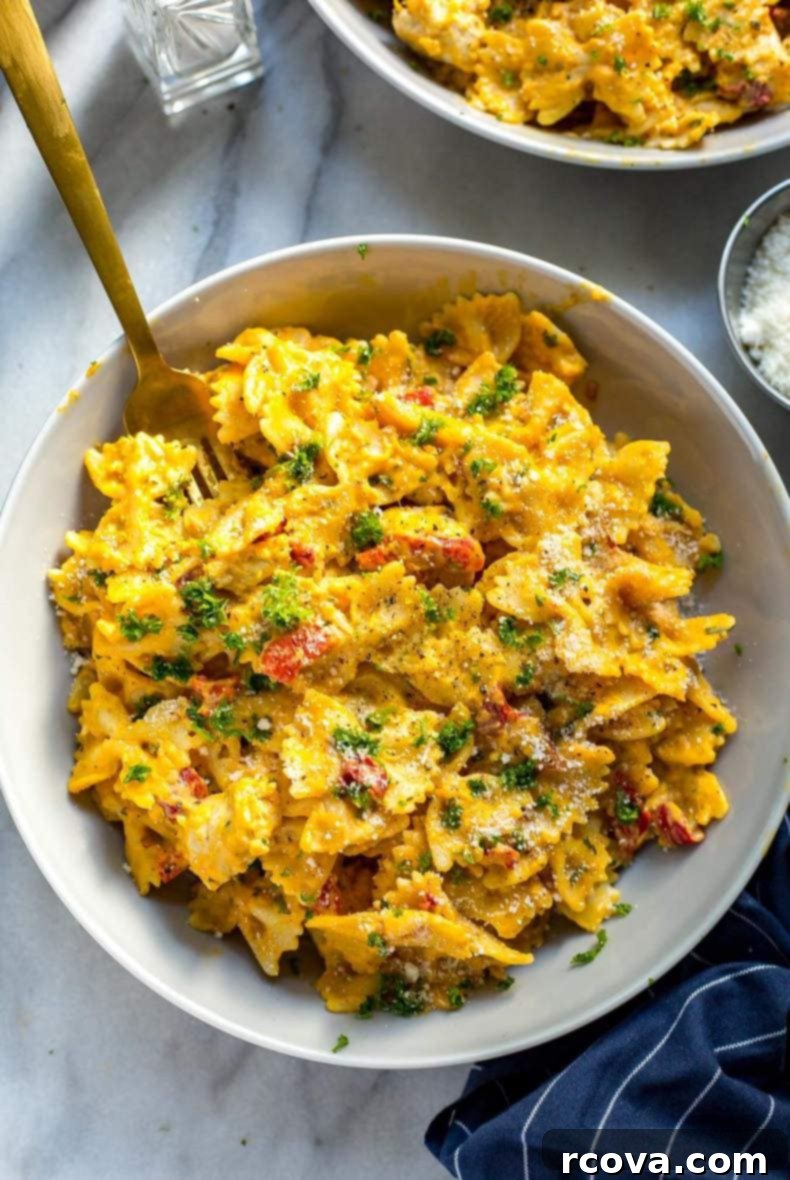 Autumnal One-Pot Pumpkin Alfredo 1 featured 18715