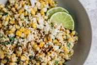No-Mayo Greek Yogurt Mexican Street Corn Salad