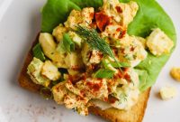 Zesty Celery and Pickle Juice Egg Salad