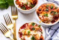 Effortless Veggie Lasagna Muffins