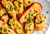 Savory Pimento Cheese Mini Pepper Poppers