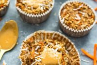 Wholesome Carrot Cake Oatmeal Cups