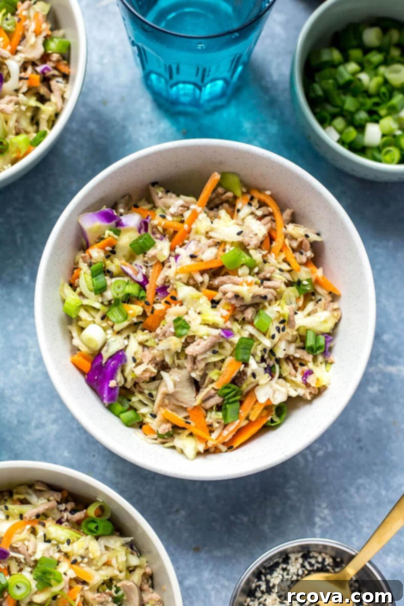Instant Pot Keto Egg Roll Bowl 1 featured 21286