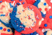 Stars and Stripes Swirl Cookies