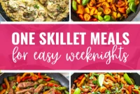 Quick and Wholesome One Pan Meals