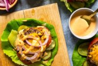 Bunless Burger Lettuce Wraps