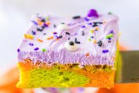 Festive Halloween Sugar Cookie Bars