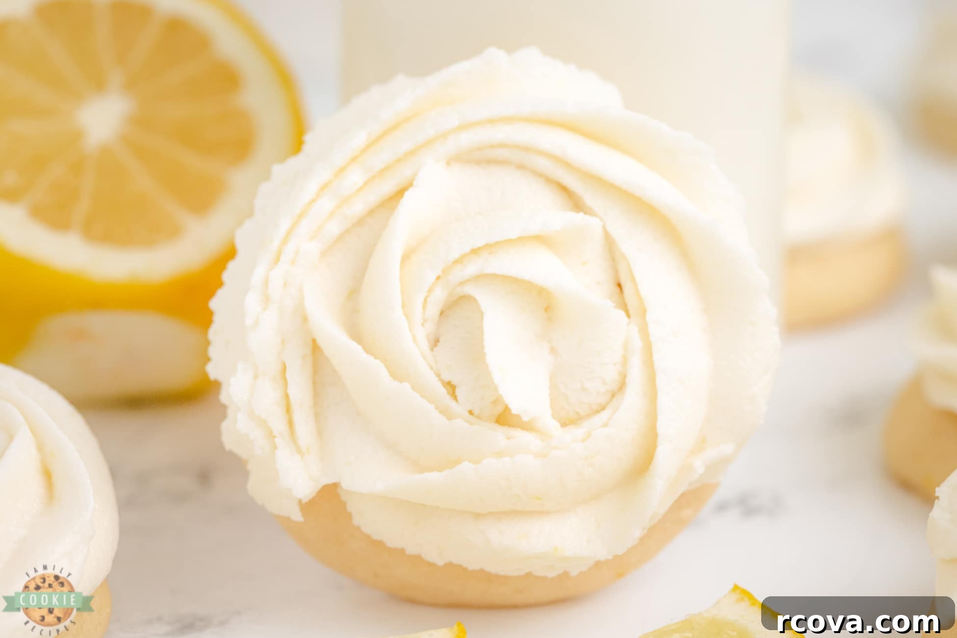 Sunshine Lemon Glazed Sugar Cookies 1 featured 239