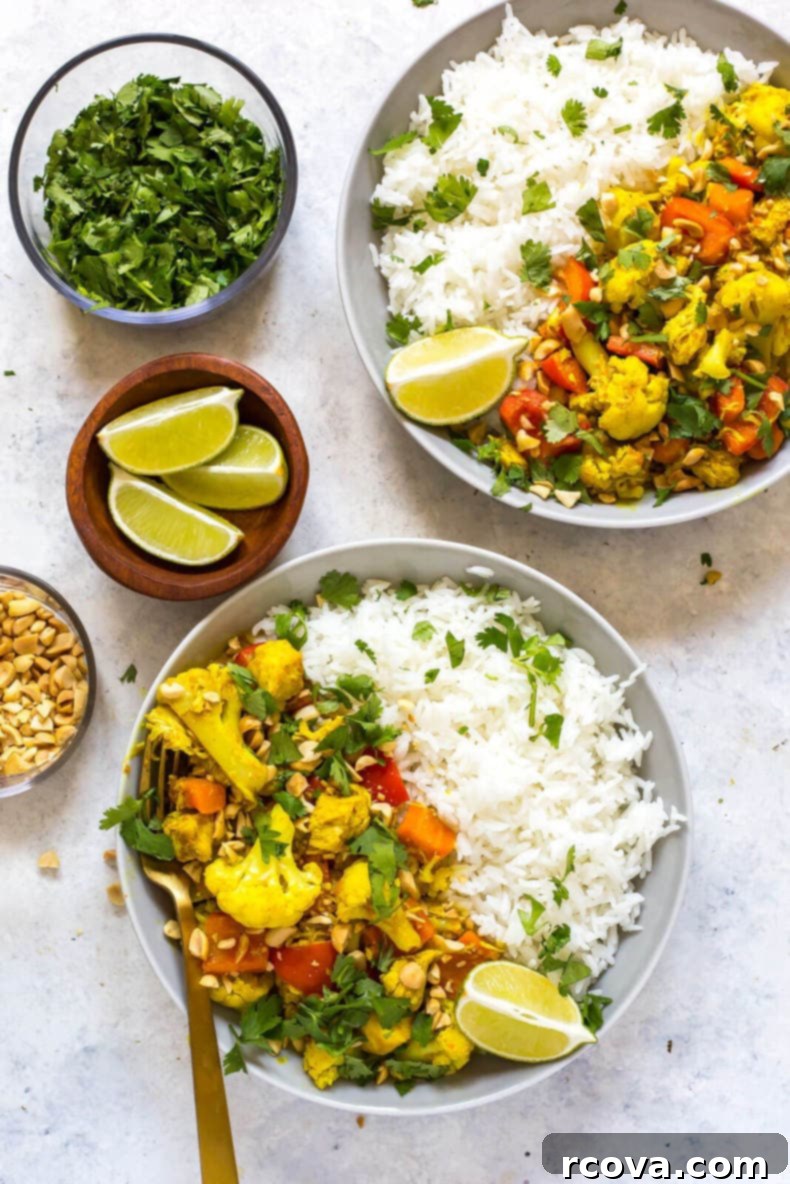Creamy Instant Pot Peanut Coconut Chicken Curry 1 featured 23931