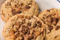Homemade Heath Bar Crunch Cookies