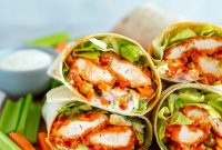 Ultimate Buffalo Chicken Wraps