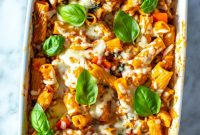Quick & Cheesy Chicken Pasta Bake