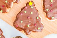 Festive Twix Christmas Tree Cookies