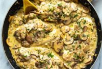 Healthy One-Pan Chicken Marsala