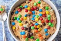 No-Bake Monster Cookie Dough