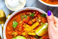 Instant Pot Chili’s Copycat Chicken Enchilada Soup