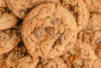 Butterfinger Peanut Butter Crunch Cookies