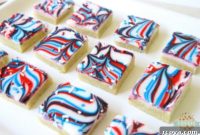 Marbled Patriotic Cookie Bars