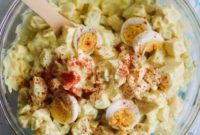 The Ultimate Mom Style Potato Salad with Eggs