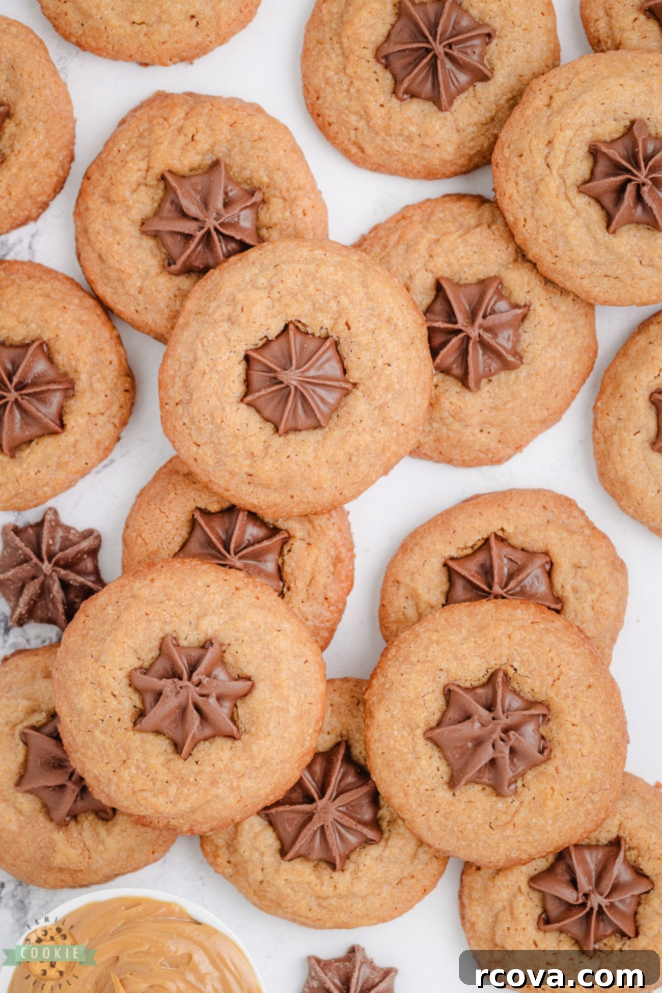 Effortless Peanut Butter Blossoms 1 featured 28206