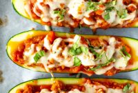 Quick and Flavorful Italian Zucchini Boats