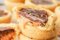 Decadent Twix Cookie Cups
