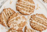 Spiced Eggnog Oatmeal Cookies