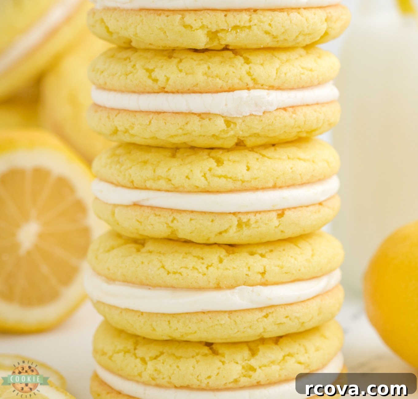 Zesty Lemon Oreo Cake Mix Cookies 1 featured 30348