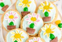 Marshmallow Blossom Cookies