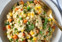 Effortless Slow Cooker Chicken and Rice
