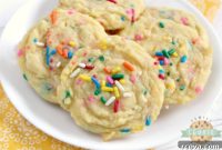 Funfetti Birthday Cake Cookies