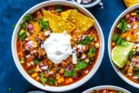 Effortless Taco Soup for Slow Cooker or Stovetop