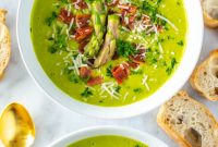 Simple Creamy Asparagus Soup