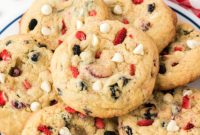 Stars and Stripes Cream Cheese Cookies