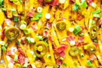 Homemade Oven Baked Chilis Texas Cheese Fries