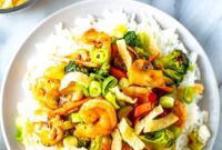 Crispy Wonton Shrimp Stir Fry