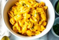 Velvety Pumpkin Mac and Cheese