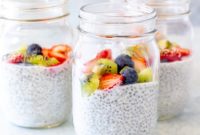 Easy 4-Ingredient Protein Chia Pudding