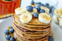 Wholesome 5-Ingredient Gluten-Free Banana Oat Pancakes