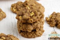 Autumn Spiced Apple Pumpkin Oat Cookies
